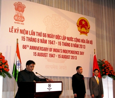 Cancillería vietnamita felicita a la India por motivo de 66 años de su Día Independiente